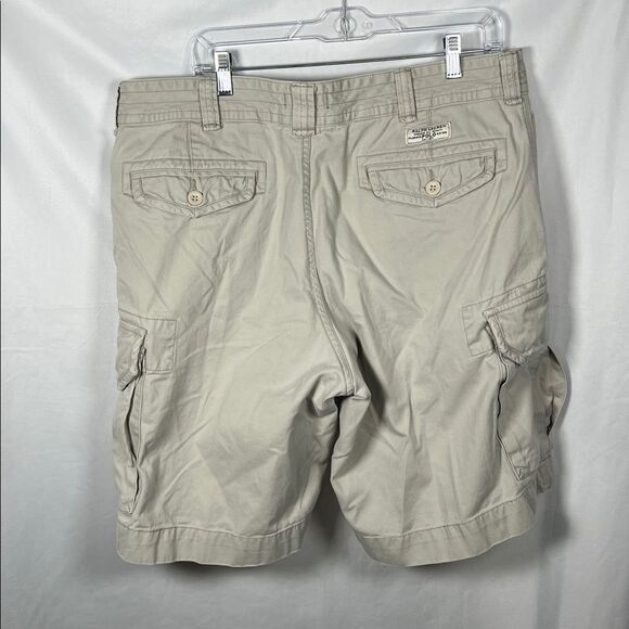 Polo by Ralph Lauren Flat Front Classic Chino Cargo Shorts Sz 38 - Picture 4 of 6